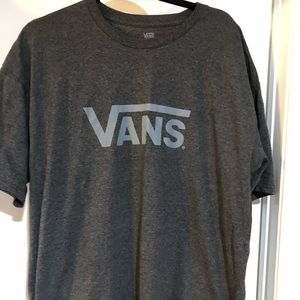 Grey XL Vans shirt